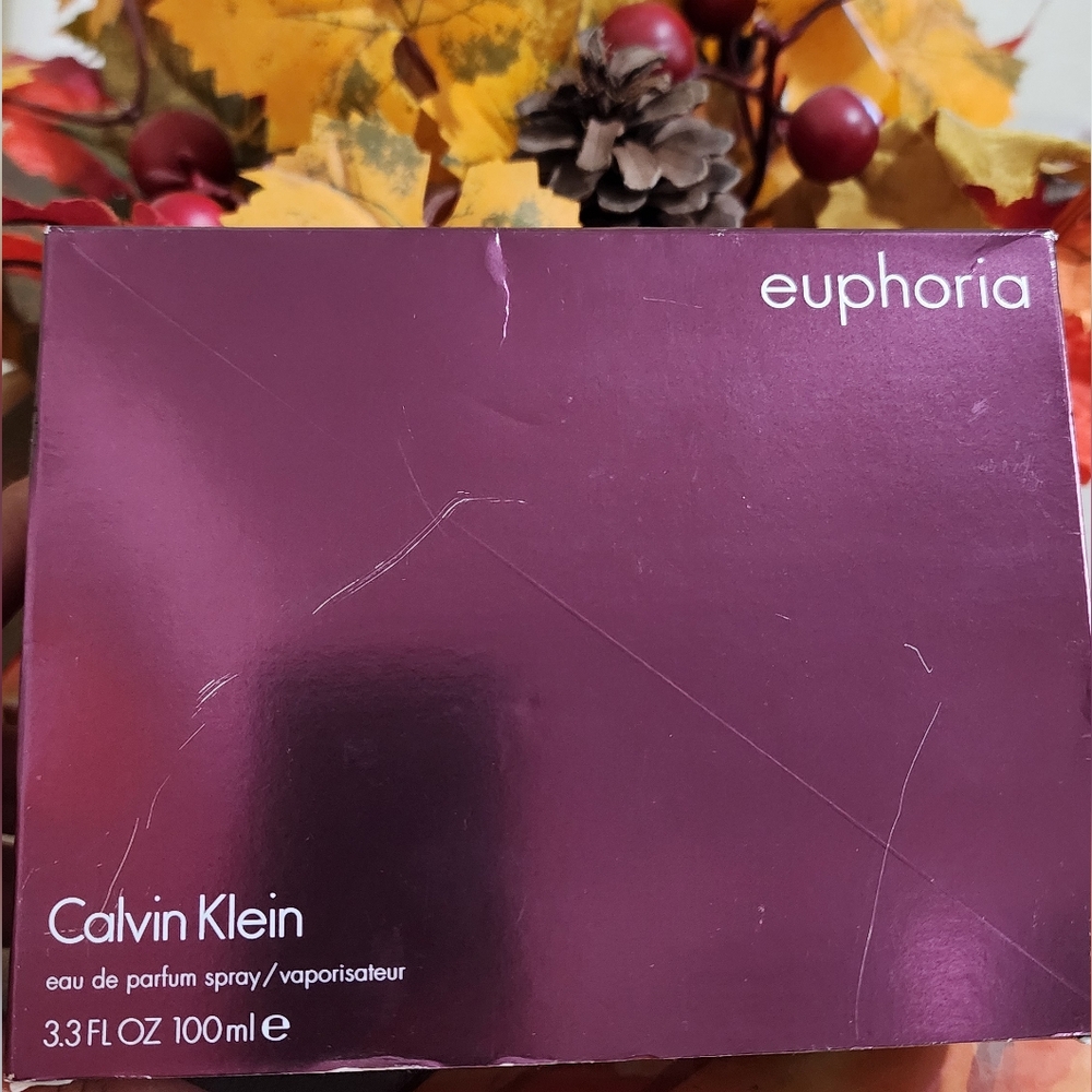 Calvin Klein Euphoria Eau de Parfum 3.3 oz - Rich Purple Box